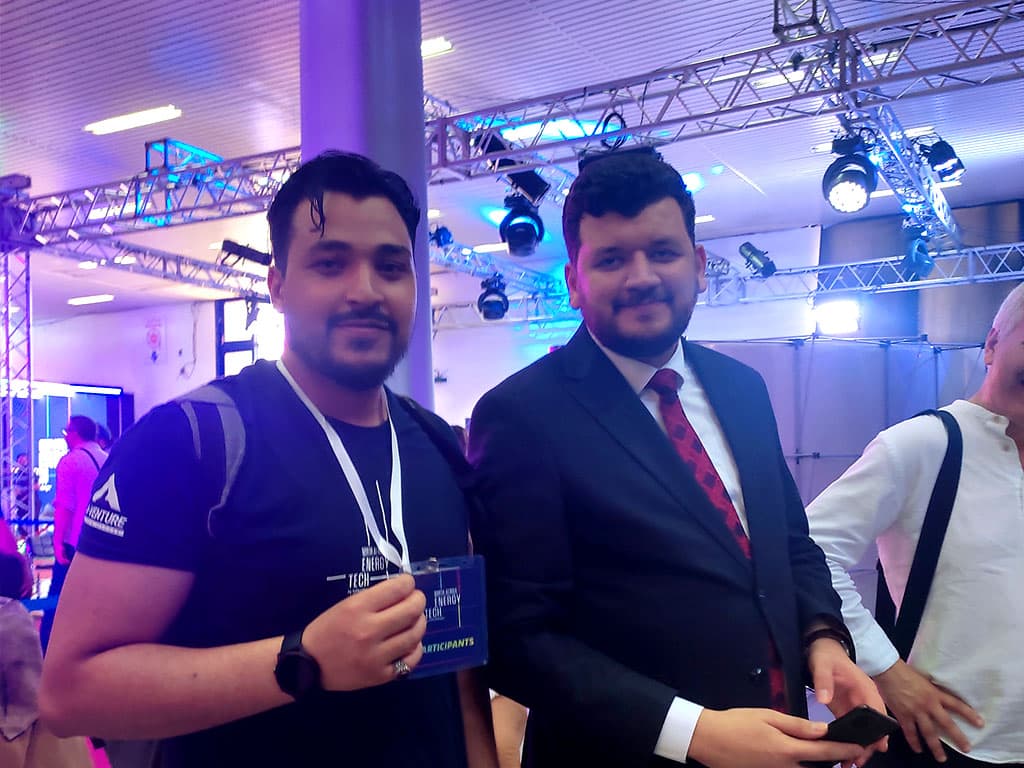 A memorable moment with the Minister of Startups, discussing the future of innovation and entrepreneurship in Algeria.